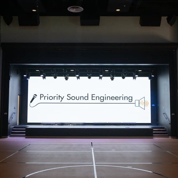 Screen showing the best logo for the best company...