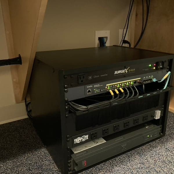 Video room rack