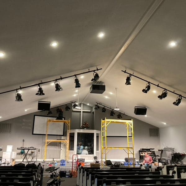 New speakers and lights