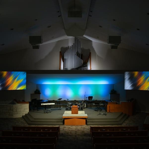 Calvary Baptist AVL Installation