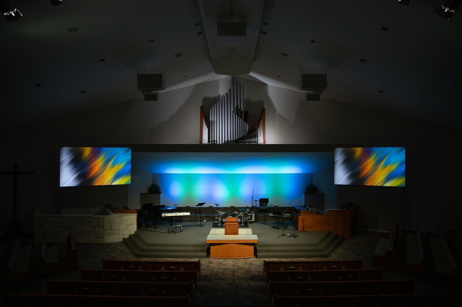 Calvary Baptist AVL Installation