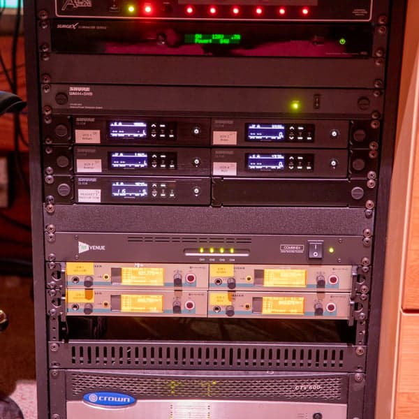 FOH Audio Rack