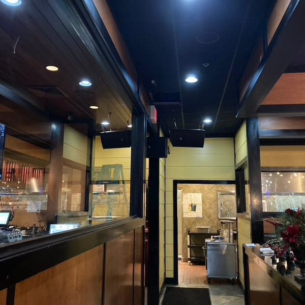 Restaurant speakers